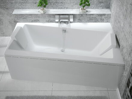 Besco INFINITY 160 P/L VAŇOVÝ PANEL, biely sanitárny akrylát OAI-160-NS