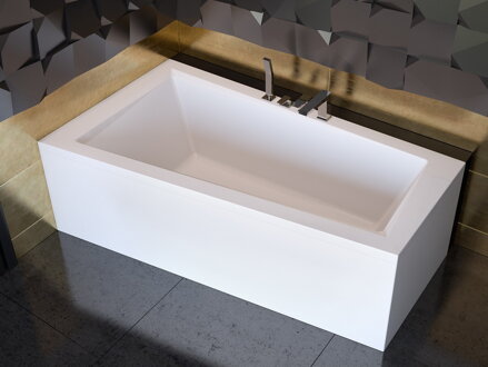 Besco INTIMA 160 P/L VAŇOVÝ PANEL, biely sanitárny akrylát OAIT-160-NS