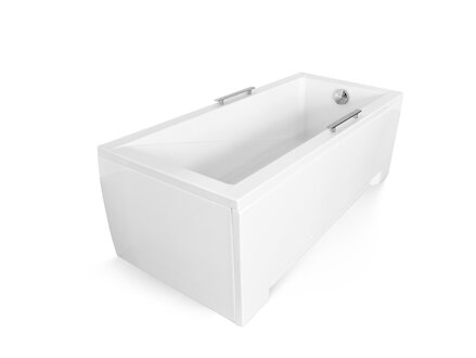Besco MODERN 120 VAŇA OBDĹŽNIKOVÁ 120x70, biela sanitárny akrylát WAM-120-MO