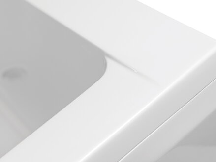 Besco QUADRO 175 VAŇOVÝ ČELNÝ A BOČNÝ PANEL 175x80, biela sanitárny akrylát OAQ-175-PK