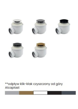 Besco VICA NEW 160 VAŇA VOĽNE STOJACA 160x80, biela sanitárny akrylát, klik-klak chróm - čistenie zhora WAS-160VNO