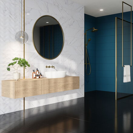 Ceramica Bianca DEEP OCEAN REKT. 25X75 obklad Ceramica Bianca DEEP OCEAN REKT. 25X75 obklad