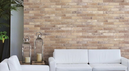 Ceramica Rondine BRISTOL BRICK CREAM 6x25 dlažba