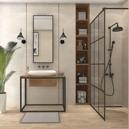 Ceramika Color TIBERIO CREAM LESK 25x40 obklad Ceramika Color TIBERIO CREAM LESK 25x40 obklad
