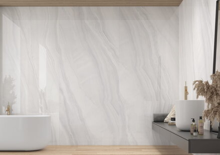 Cerrad ONIX WHITE LESK REKT. 119,7x279,7 dlažba Cerrad ONIX WHITE LESK REKT. 119,7x279,7 dlažba
