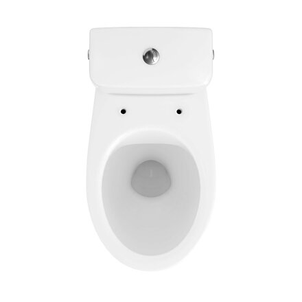 Cersanit CERSANIA WC MISA STOJACA, Simple On + sedátko SLIM duroplast, zadný odpad 3/6 l, biele keramické K11-2340