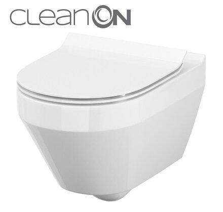 Cersanit CREA WC MISA ZÁVESNÁ BEZ SEDÁTKA, Clean On, 35,5x52x38 cm biela K114-015