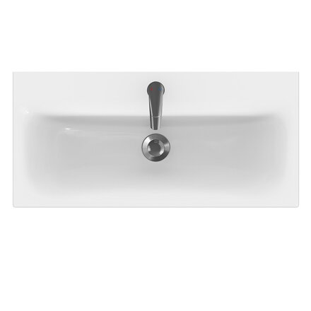 Cersanit MODUO UMÝVADLO NÁBYTKOVÉ 80 cm, keramické K116-012