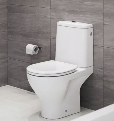 Cersanit MODUO WC MISA STOJACA + sedátko SLIM duroplast, 3/5 l, biele keramické K116-030