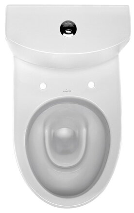 Cersanit PARVA WC MISA STOAJACA, vodorovný odpad, bočný prívod vody 3/6 l + sedátko duroplast, biele keramické K27-002