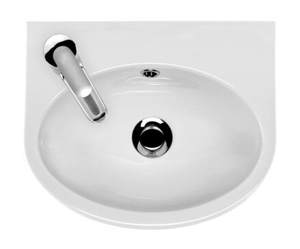 Cersanit PARVA UMÝVADLO NÁBYTKOVÉ 40 cm, otvor pre batériu vpravo, keramické K27-009-P