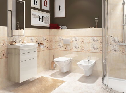 Cersanit CARINA BIDET ZÁVESNÝ biela K31-010