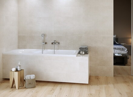 Cersanit FLAVIA 170x70 VAŇA OBDĹŽNIKOVÁ akrylátová + nožičky, biela S301-107