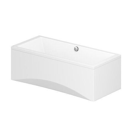 Cersanit INTRO 180x80 VAŇA OBDĹŽNIKOVÁ akrylátová + nožičky, biela S301-222