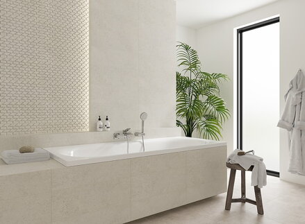 Cersanit OCTAVIA 170x70 VAŇA OBDĹŽNIKOVÁ akrylátová + nožičky, biela S301-253