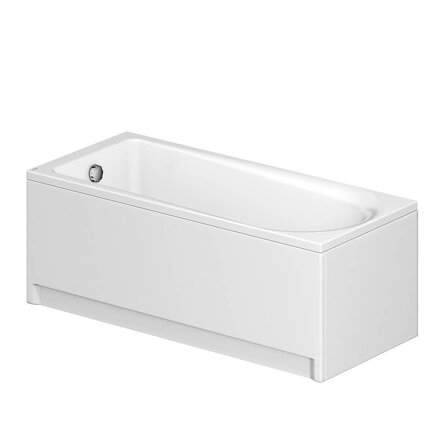Cersanit FLAVIA 170x75 VAŇA OBDĹŽNIKOVÁ akrylátová + nožičky, biela S301-291