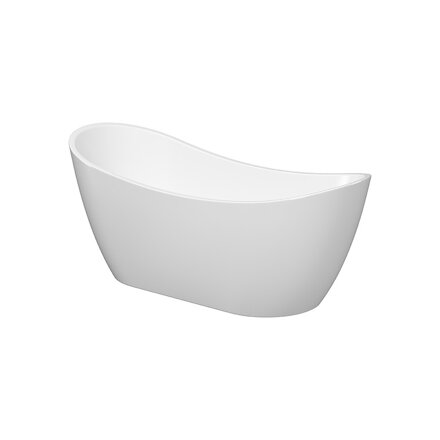 Cersanit ZEN DOUBLE OVAL 182x71 VAŇA VOĽNE STOJACA, biela S301-331