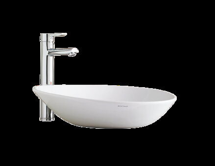 OXY 51 UMÝVADLO NA DOSKU 51 cm, keramické, biela lesklá 145078