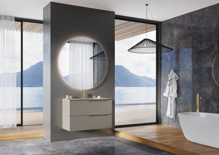 SOHO SKRINKA POD UMÝVADLO 60 cm, fume matná 168741