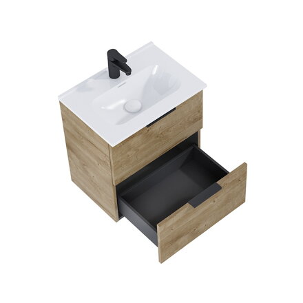 STREET PLUS SKRINKA S UMÝVADLOM 50 cm, dub canela 168903