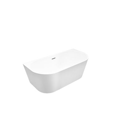 Emporia EMILIA 170 VAŇA VOĽNE STOJACA 170x80, biela akrylát, klik-klak biely EMPORIA-WS206-1700
