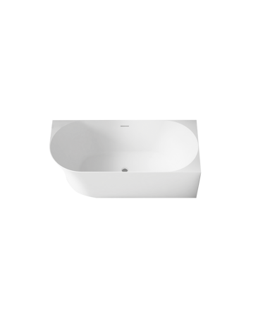 Emporia MOLLY 150 VAŇA VOĽNE STOJACA 150x78, pravá biela akrylát, klik-klak biely EMPORIA-TW-7790R-1500
