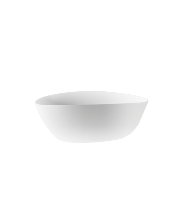 Emporia RIVA 170 VAŇA VOĽNE STOJACA 170x77, biela z liateho mramoru EMPORIA-RIVA0002