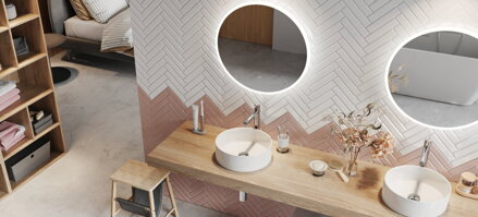 Excellent LUMIRO ZRKADLO OKRÚHLE S OSVETLENÍM 80 cm DOEX.LU080.AC