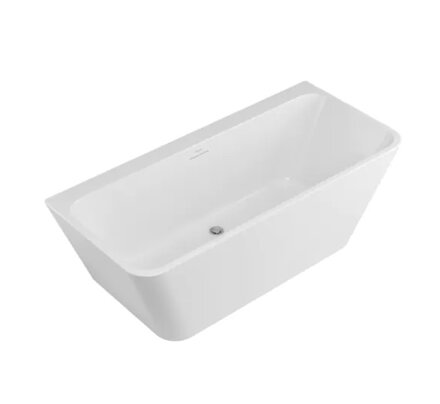 Excellent LILA 2.0 VAŇA VOĽNE STOJACA ku stene, 150, akrylátová, biela WAEX.LIL2.150.WHP