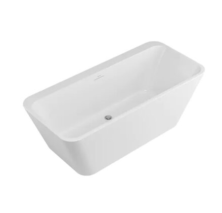 Excellent LILA 2.0 VAŇA VOĽNE STOJACA, 160, akrylátová, biela WAEX.LIL2.160.WHW