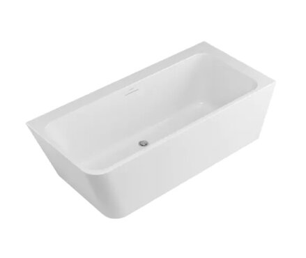 Excellent LILA 2.0 VAŇA VOĽNE STOJACA ku stene rohová, 160, pravá akrylátová, biela WAEX.LIL2.160P.WHN