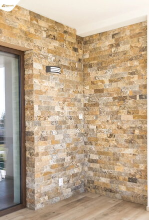 Kameň Slovakia BRICKSTONE WAVE BS98 v.7,62cm kamenný tehličkový obklad