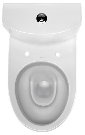 Cersanit PARVA WC MISA STOJACA, zvislý odpad, bočný prívod vody 3/6 l + sedátko duroplast, biele keramické K27-004
