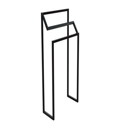 LaVita SUMBAWA BLACK MAT 90x60 STOJAN NA UTERÁKY, čierny