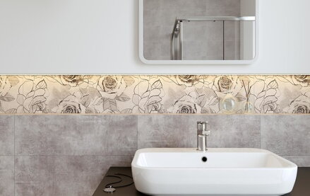 Cersanit SNOWDROPS LIGHT GREY 20X60 obklad W477-008-1