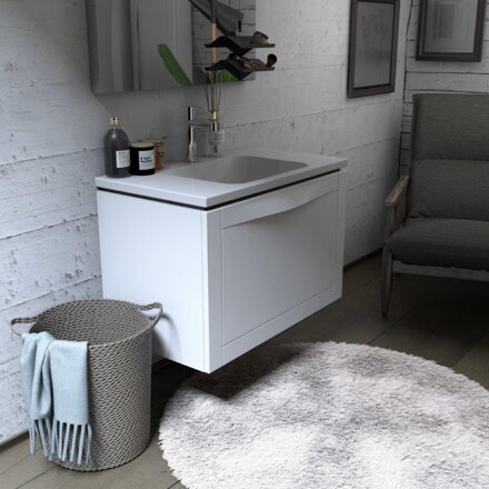 Oristo SKAGEN SKRINKA POD UMÝVADLO 60 cm, biela matná