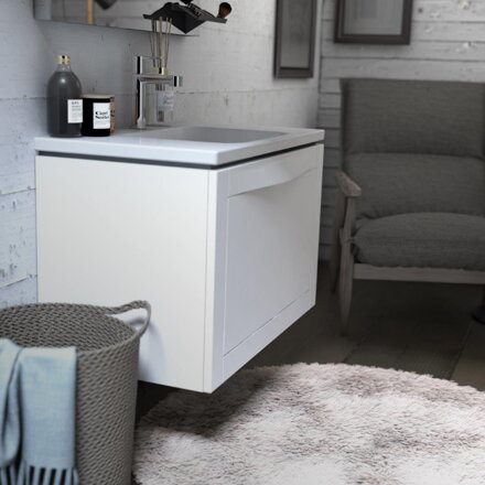 Oristo SKAGEN SKRINKA POD UMÝVADLO 60 cm, biela matná