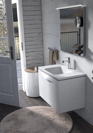 Oristo SKAGEN SKRINKA POD UMÝVADLO 60 cm, biela matná