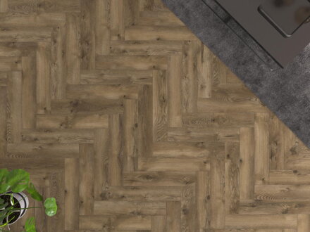VILLE 4V HERRINGBONE 63265 Dub Burriana laminátová podlaha