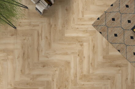 VILLE 4V HERRINGBONE 63266 Dub Orpesa laminátová podlaha