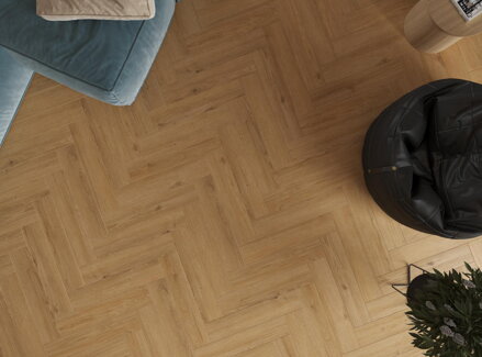 VILLE 4V HERRINGBONE 63271 Dub Prades laminátová podlaha