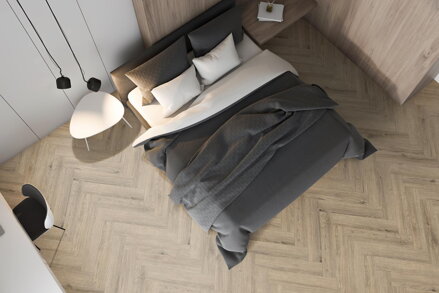 VILLE 4V HERRINGBONE 63277 Dub Rello laminátová podlaha