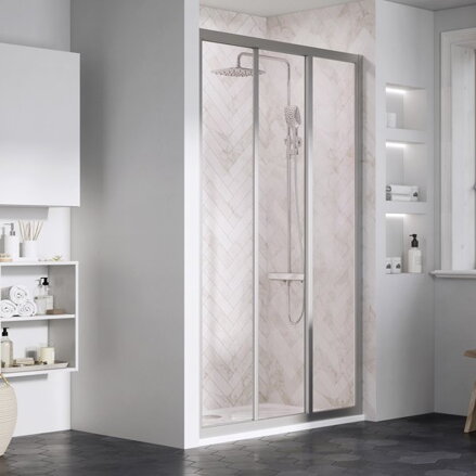 Ravak SPRCHOVÉ DVERE ASDP3-120 198 satin + pearl 00VG0UR211