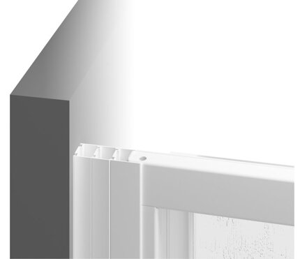 Ravak SPRCHOVÉ DVERE ASDP3-120 198 satin + pearl 00VG0UR211