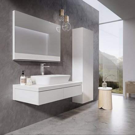 Ravak UMÝVADLO Ceramic 600 R keramické white XJX01160002