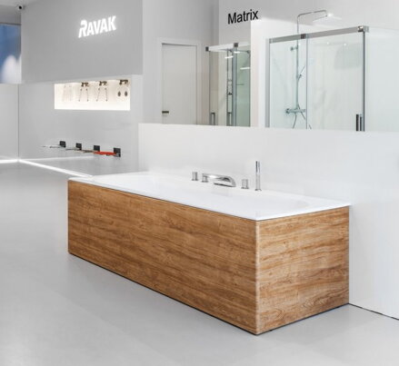 Ravak VAŇA OBDĹŽNIKOVÁ CITY SLIM 180 x 80 snowwhite C921300000