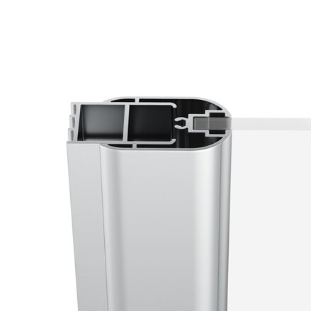 Ravak SPRCHOVÉ DVERE CSD1-80 satin + transparent 0QV40U00Z1