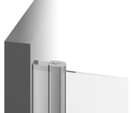 Ravak SPRCHOVÉ DVERE CSDL2-110 white + transparent 0QVDC10LZ1