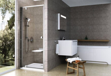 Ravak SPRCHOVÉ DVERE PDOP1-80 bright alu + transparent 03G40C00Z1