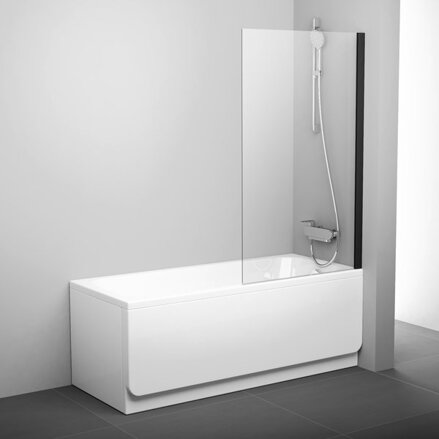 Ravak VAŇOVÁ ZÁSTENA PVS1-80 satin + transparent 79840U00Z1